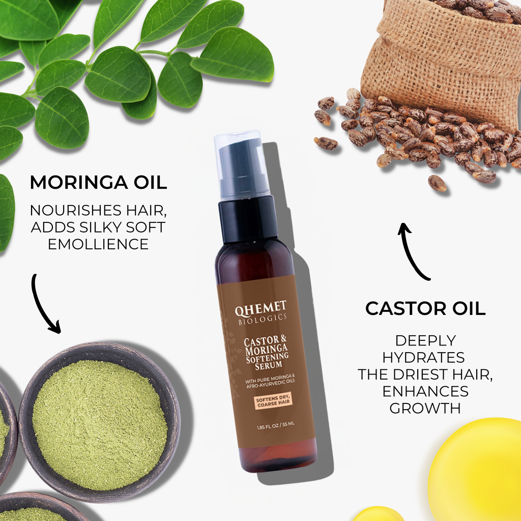 Castor & Moringa Softening Serum