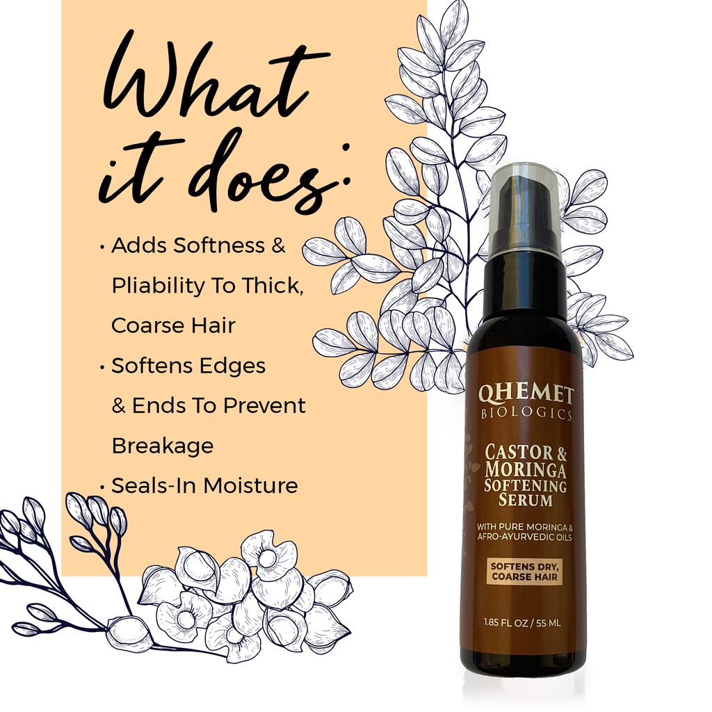 Castor & Moringa Softening Serum